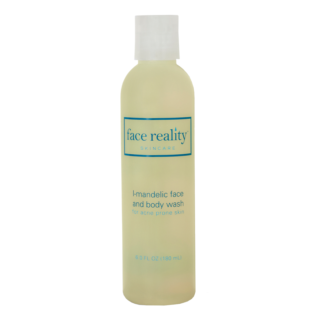 Brightening and anti-inflammatory facial cleanser for acne and hyperpigmentation skin types